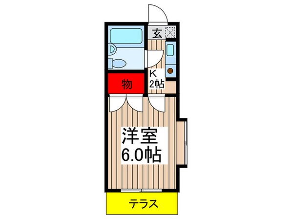 グリ－ンヒルズの物件間取画像